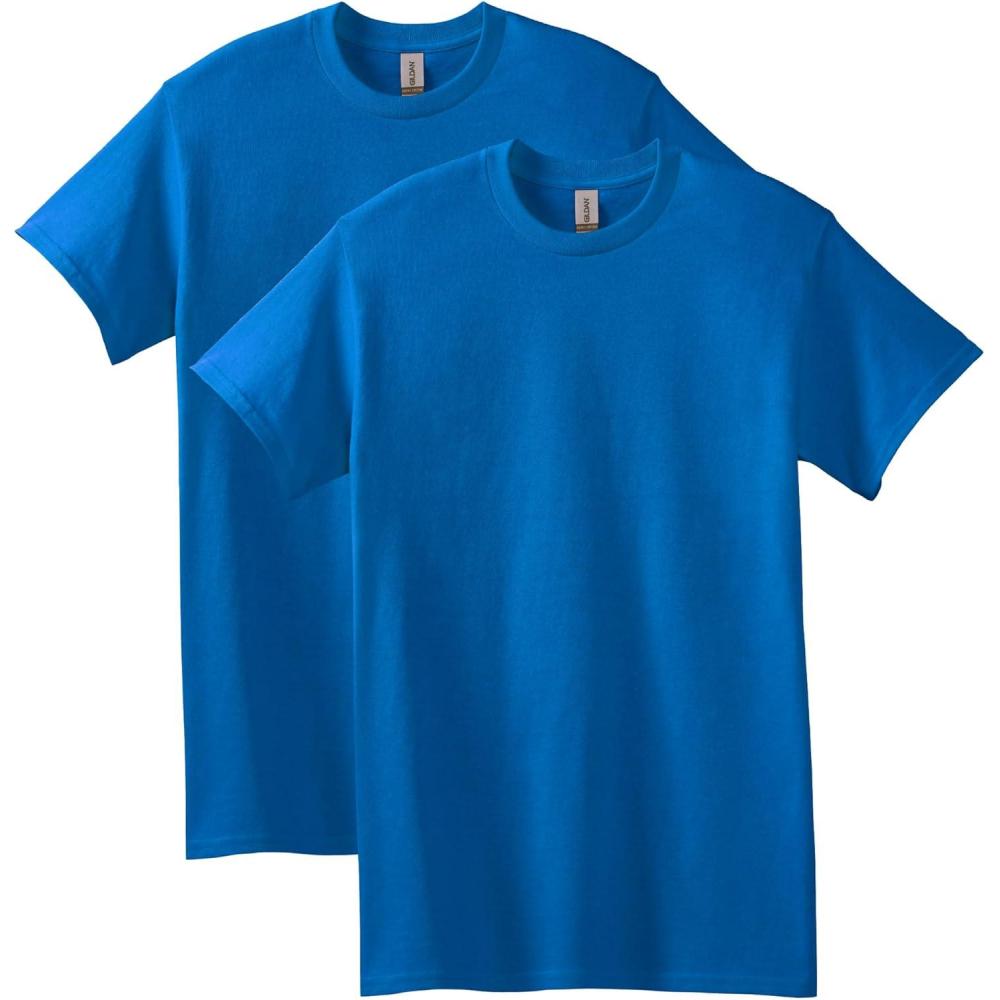 imageGildan Adult Heavy Cotton TShirt Style G5000 MultipackRoyal 2pack