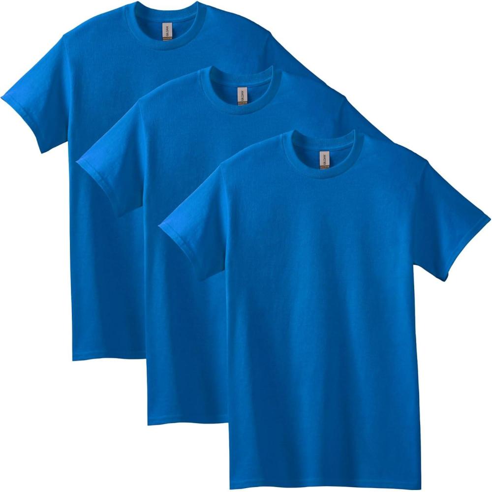 imageGildan Adult Heavy Cotton TShirt Style G5000 MultipackRoyal 3pack