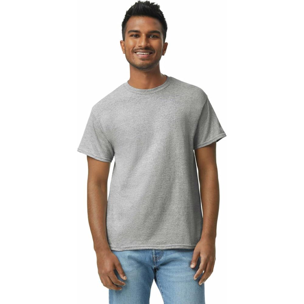 imageGildan Adult Heavy Cotton TShirt Style G5000 MultipackSport Grey 36pack