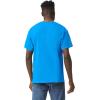 Gildan Adult Heavy Cotton T-Shirt, Style G5000, Multipack(Heather Sapphire (3-pack))