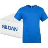 Gildan Adult Heavy Cotton T-Shirt, Style G5000, Multipack(Royal (36-pack))