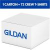 Gildan Adult Heavy Cotton T-Shirt, Style G5000, Multipack(Royal (72-pack))