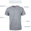 Gildan Adult Heavy Cotton T-Shirt, Style G5000, Multipack(Sport Grey (72-pack))