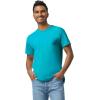 Gildan Adult Heavy Cotton T-Shirt, Style G5000, Multipack(Tropical Blue (2-pack))