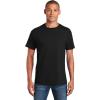 Gildan Men’s Crew T-Shirts, Multipack, Style G1100(Black (5-pack))
