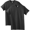 Gildan Adult Heavy Cotton T-Shirt, Style G5000, Multipack(Black (2-pack))