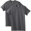 Gildan Adult Heavy Cotton T-Shirt, Style G5000, Multipack(Charcoal (2-pack))