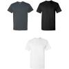 Gildan Adult Heavy Cotton T-Shirt, Style G5000, Multipack(Darkheather/Black/White)