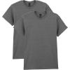 Gildan Adult Heavy Cotton T-Shirt, Style G5000, Multipack(Graphite Heather (2-pack))