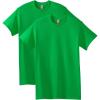 Gildan Adult Heavy Cotton T-Shirt, Style G5000, Multipack(Irish Green (2-pack))