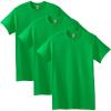 Gildan Adult Heavy Cotton T-Shirt, Style G5000, Multipack(Irish Green (3-pack))