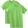 Gildan Adult Heavy Cotton T-Shirt, Style G5000, Multipack(Lime (2-pack))