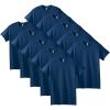 Gildan Adult Heavy Cotton T-Shirt, Style G5000, Multipack(Navy (10-pack))