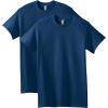 Gildan Adult Heavy Cotton T-Shirt, Style G5000, Multipack(Navy (2-pack))