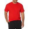 Gildan Adult Heavy Cotton T-Shirt, Style G5000, Multipack(Red (2-pack))