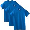 Gildan Adult Heavy Cotton T-Shirt, Style G5000, Multipack(Royal (3-pack))