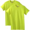 Gildan Adult Heavy Cotton T-Shirt, Style G5000, Multipack(Safety Green (2-pack))