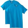 Gildan Adult Heavy Cotton T-Shirt, Style G5000, Multipack(Sapphire (2-pack))