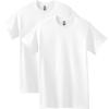 Gildan Adult Heavy Cotton T-Shirt, Style G5000, Multipack(White (2-pack))