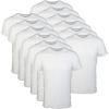 Gildan Men’s Crew T-Shirts, Multipack, Style G1100(White (12-pack))