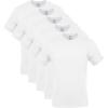 Gildan Men’s Crew T-Shirts, Multipack, Style G1100(White (5-pack))