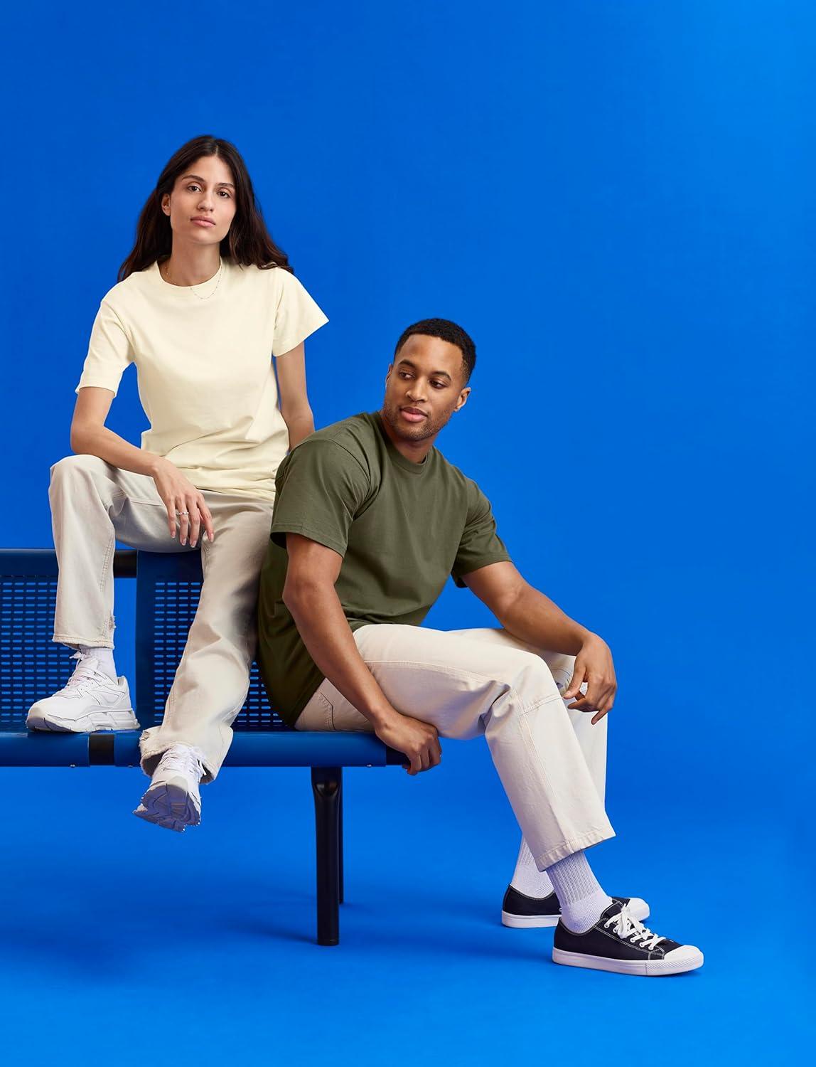 imageGildan Hammer Adult TShirt 2Pack Style GH000Scarlet Red 2pack