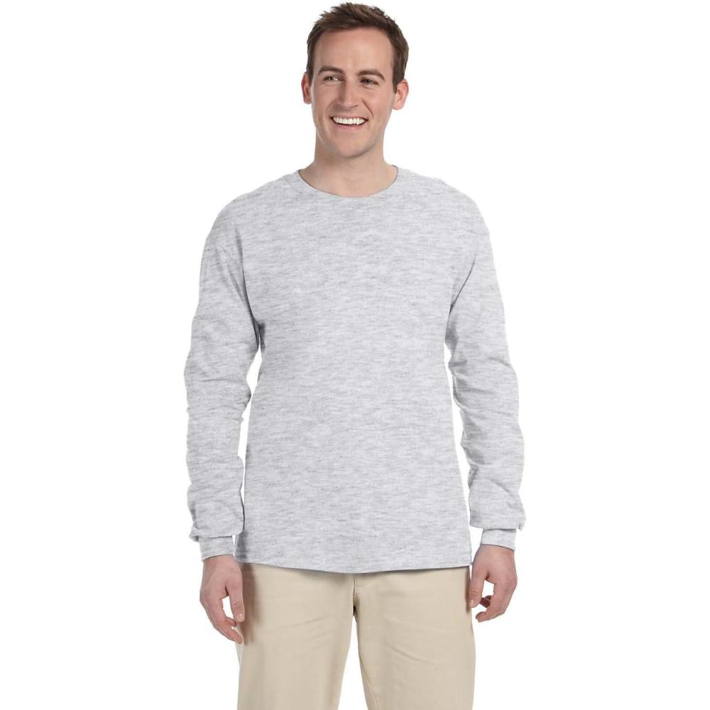 imageCotton 6 oz LongSleeve TShirt G240Ash