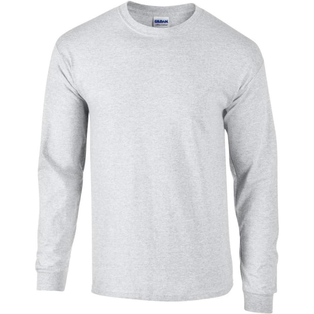 imageCotton 6 oz LongSleeve TShirt G240Ash Grey