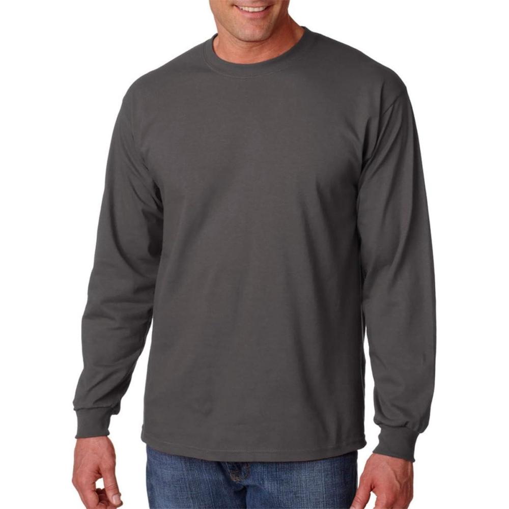 imageCotton 6 oz LongSleeve TShirt G240Charcoal