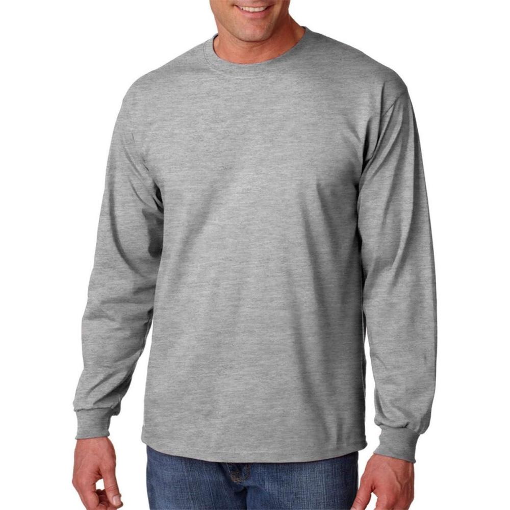 imageCotton 6 oz LongSleeve TShirt G240Sport Grey