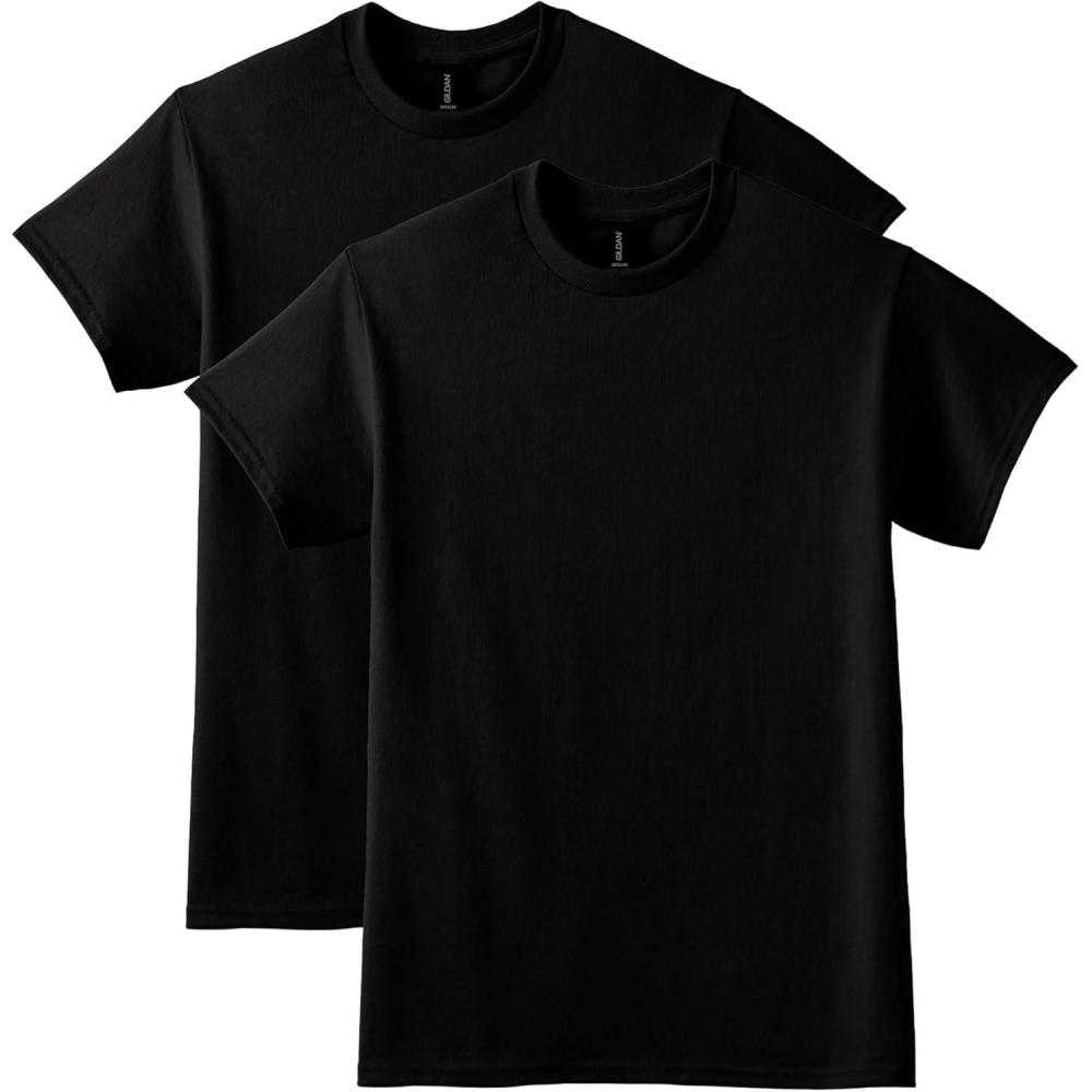 imageGildan Adult DryBlend TShirt Style G8000 MultipackBlack 2pack