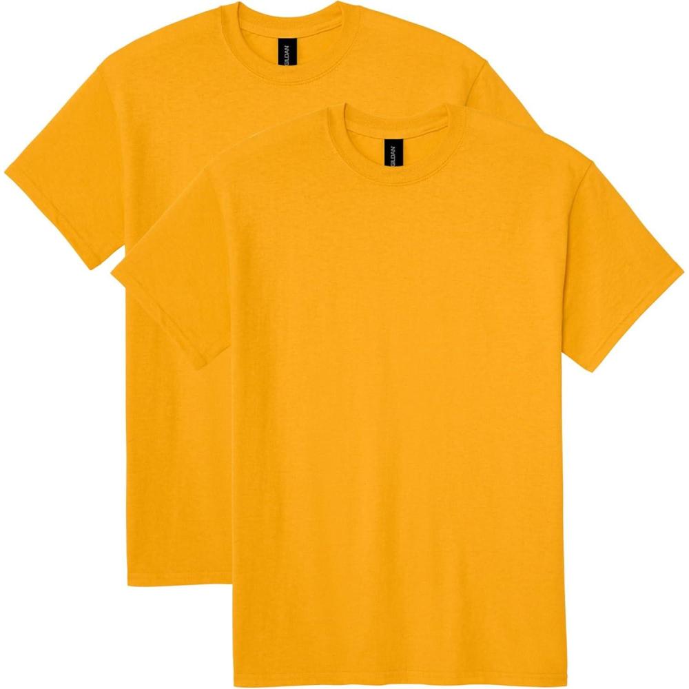 imageGildan Adult DryBlend TShirt Style G8000 MultipackGold 2pack