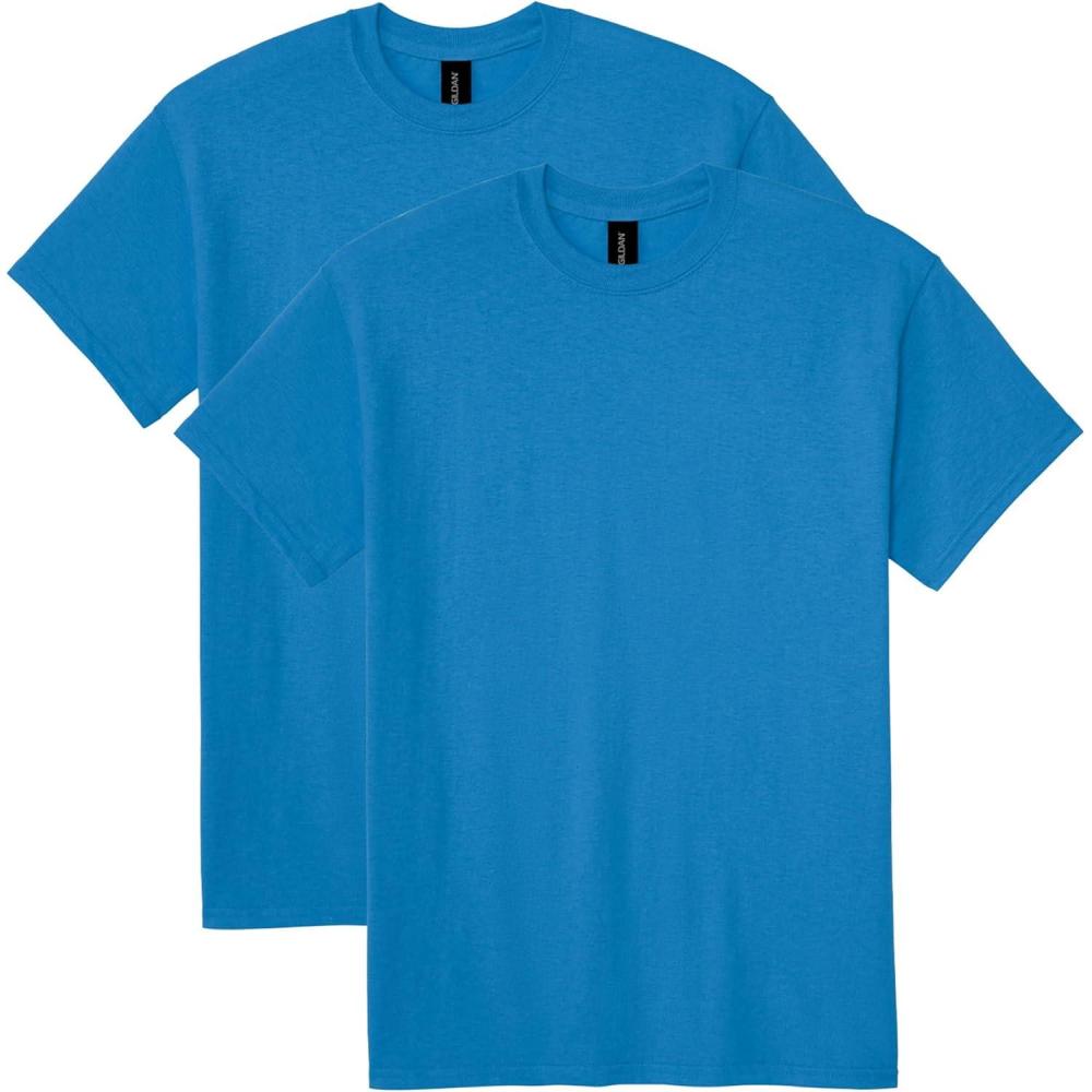 imageGildan Adult DryBlend TShirt Style G8000 MultipackSapphire 2pack
