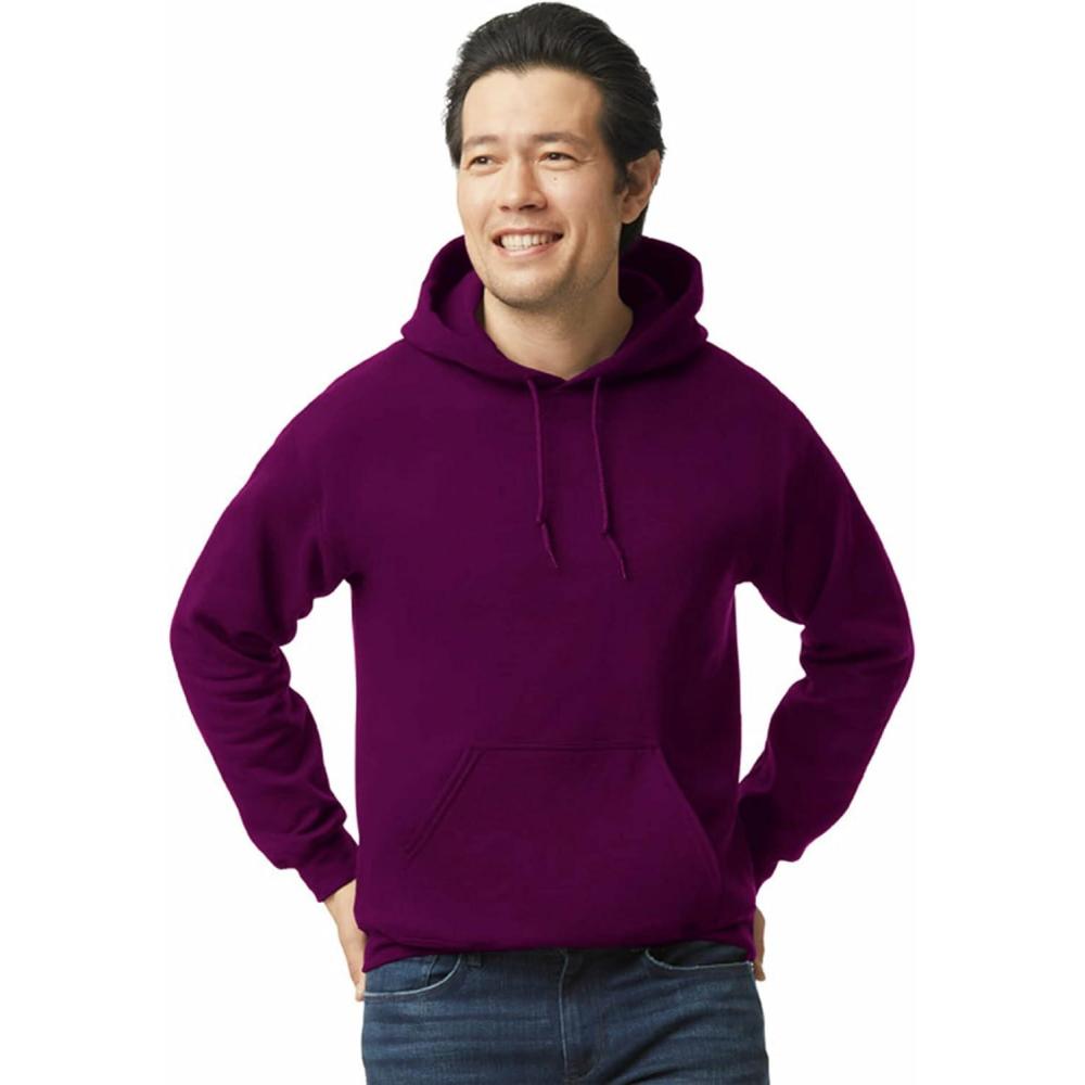 imageGildan Adult Fleece Hoodie Sweatshirt Style G18500 MultipackMaroon 1pack