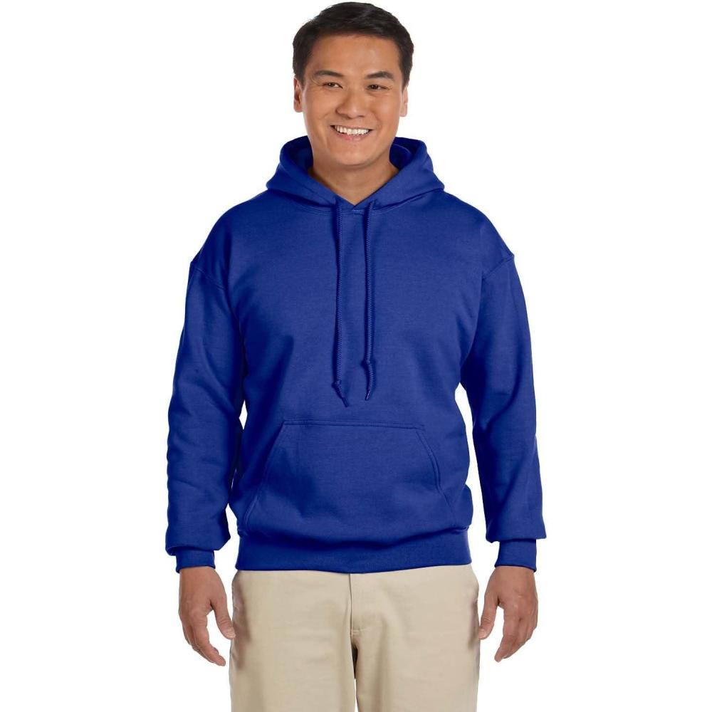 imageGildan Adult Fleece Hoodie Sweatshirt Style G18500 MultipackRoyal