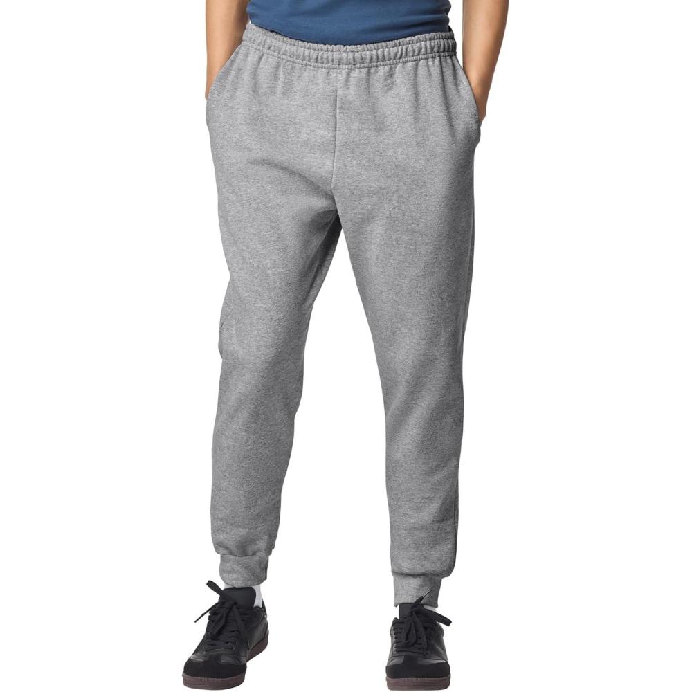 imageGildan Adult Fleece Jogger Style G18250Sport Grey