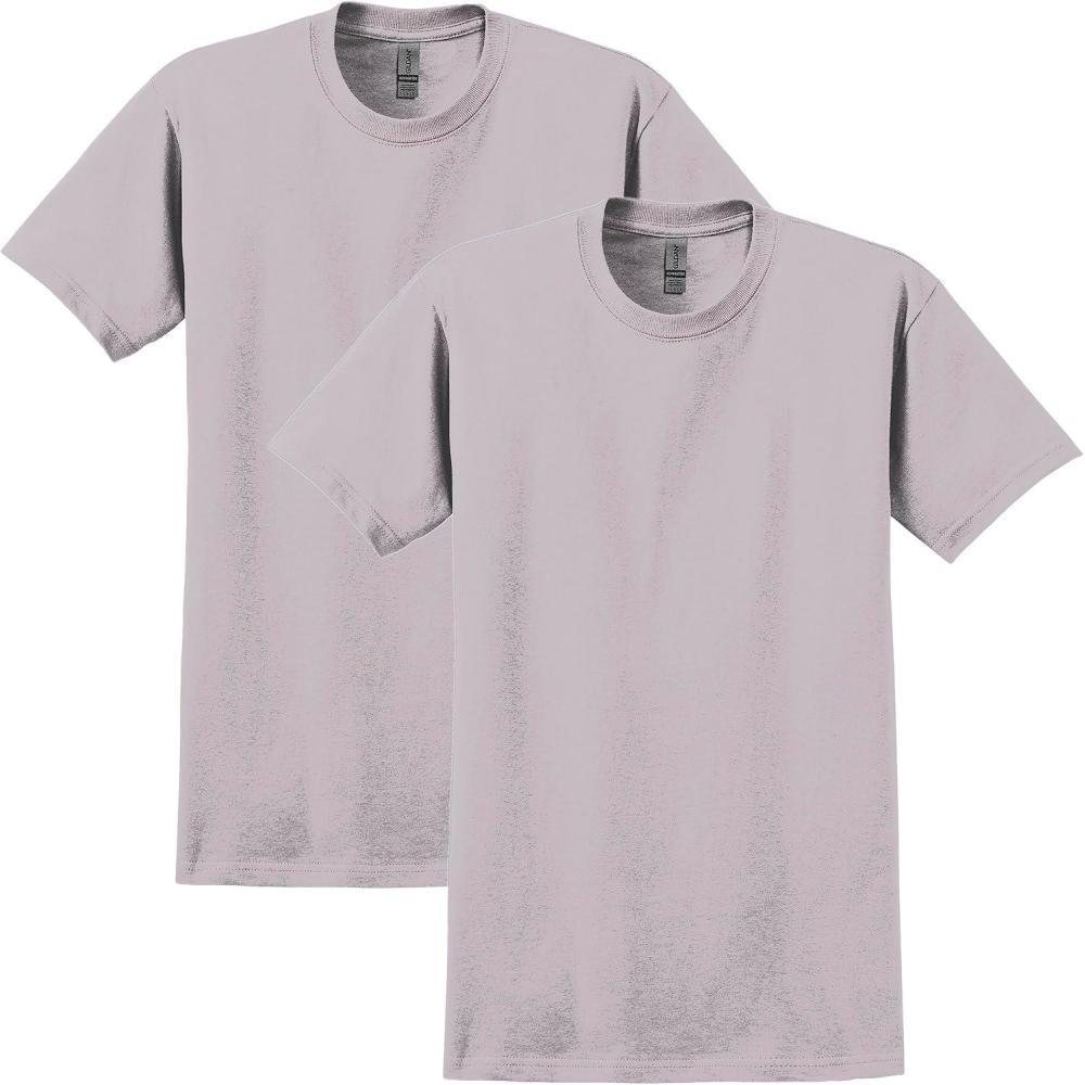 imageGildan Adult Ultra Cotton TShirt Style G2000 MultipackIce Grey