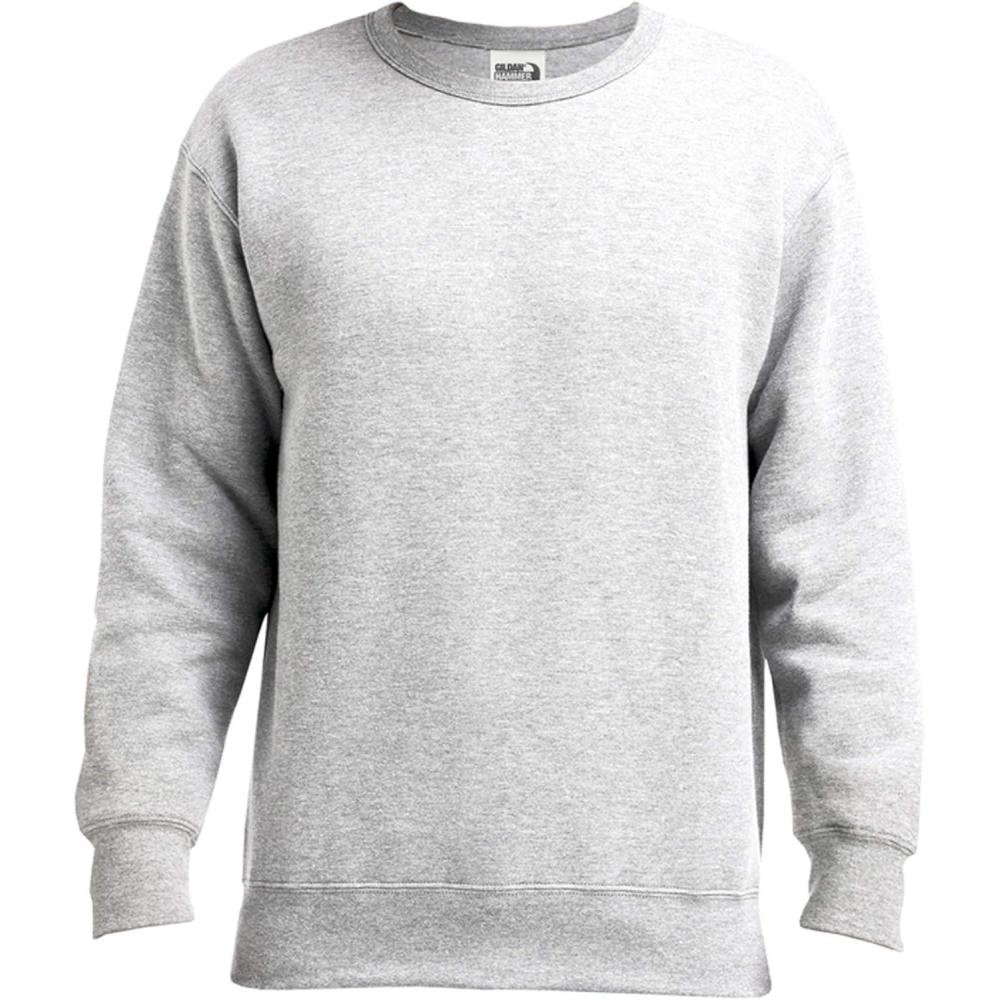 imageGildan Hammer Adult Crew Sweatshirt Style GHF000Ash