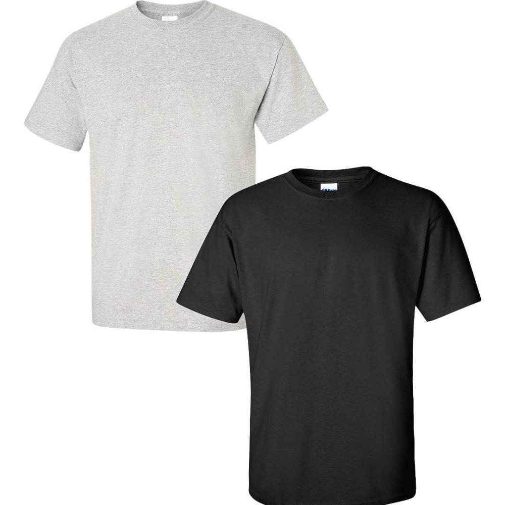 imageGildan Hammer Adult TShirt 2Pack Style GH0001 Ash 1 Black