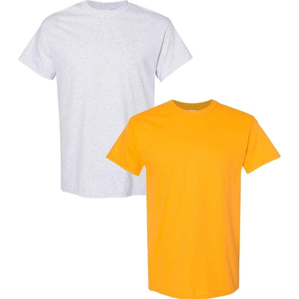 imageGildan Hammer Adult TShirt 2Pack Style GH0001 Ash 1 Gold