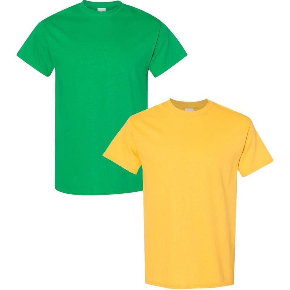 imageGildan Hammer Adult TShirt 2Pack Style GH0001 Irish Green  1 Daisy