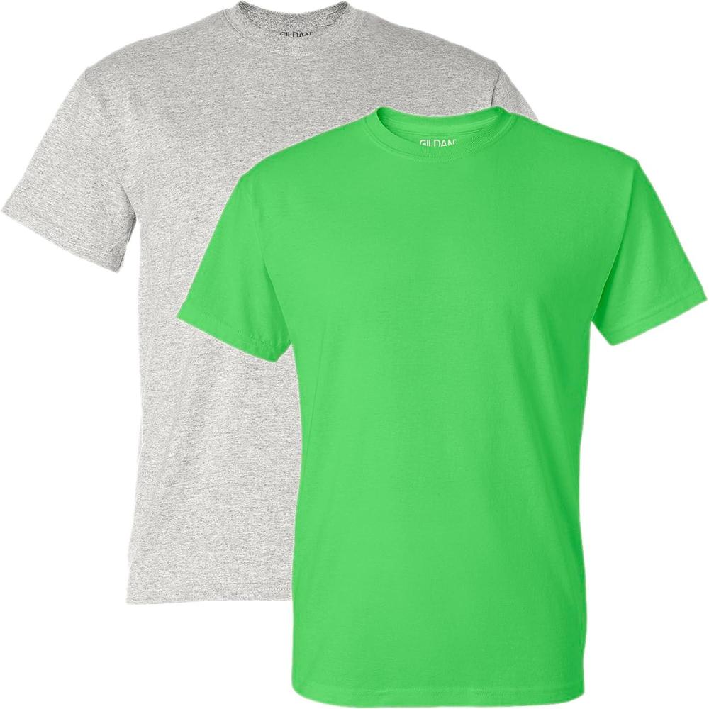 imageGildan Hammer Adult TShirt 2Pack Style GH000AshLime