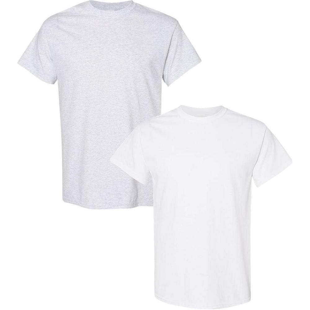 imageGildan Hammer Adult TShirt 2Pack Style GH000Ashwhite