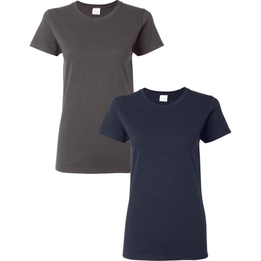 imageGildan Hammer Adult TShirt 2Pack Style GH000CharcoalNavy