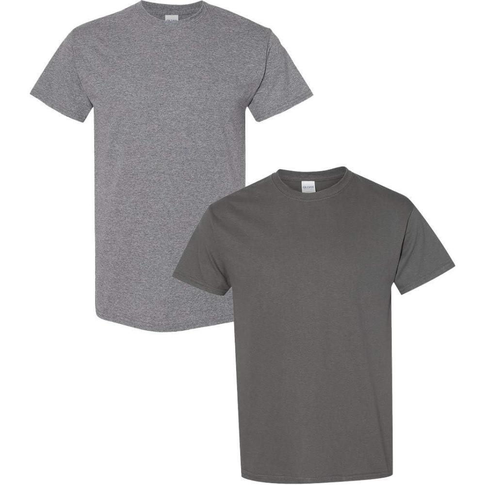 imageGildan Hammer Adult TShirt 2Pack Style GH000Graphitecharcoal
