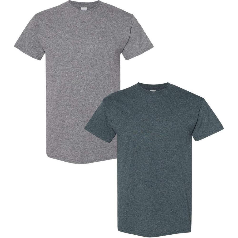 imageGildan Hammer Adult TShirt 2Pack Style GH000Graphitedark Heather