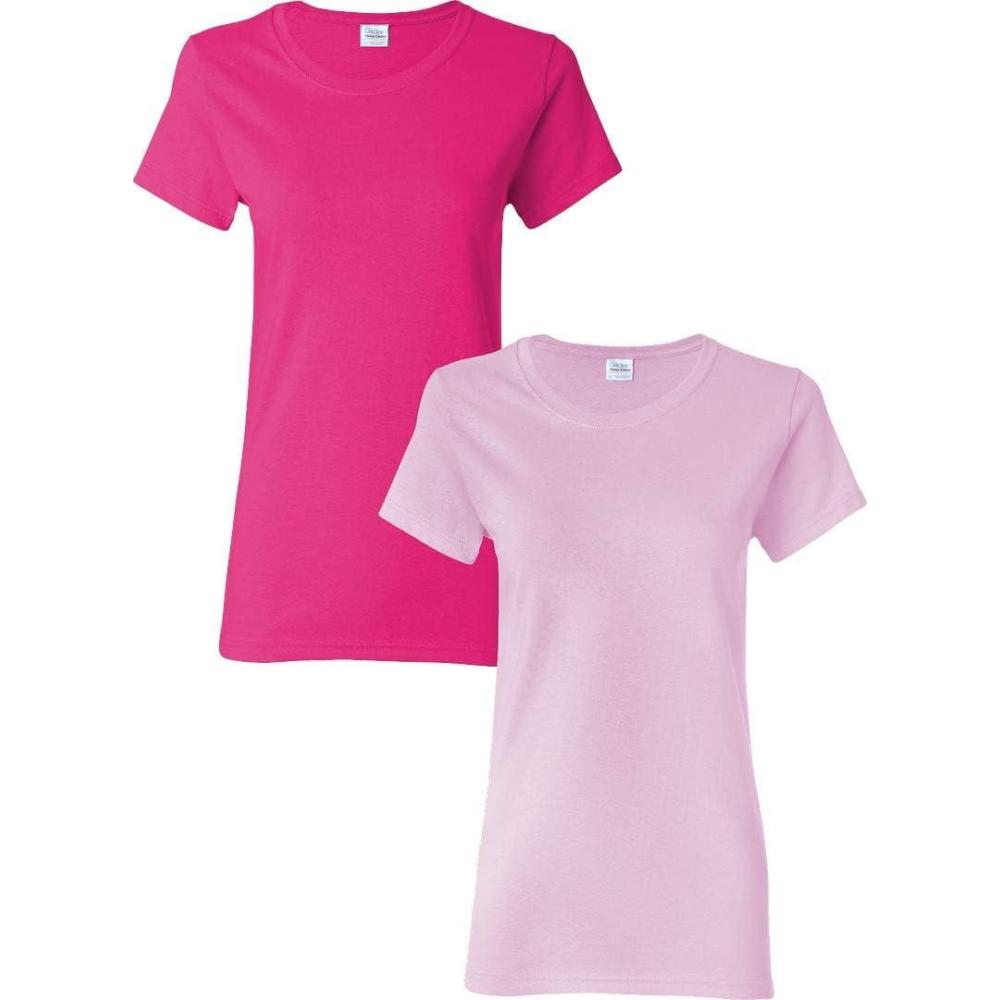 imageGildan Hammer Adult TShirt 2Pack Style GH000HeliconiaLightpink