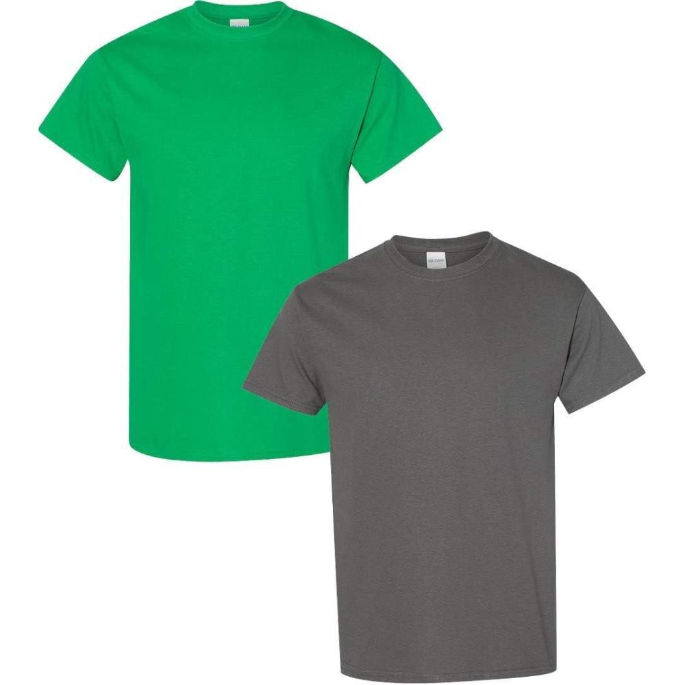 imageGildan Hammer Adult TShirt 2Pack Style GH000Irishcharcoal