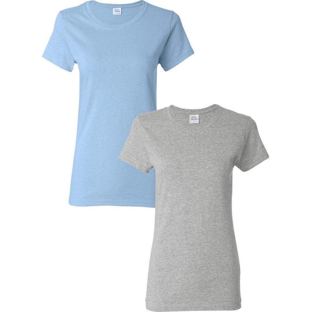 imageGildan Hammer Adult TShirt 2Pack Style GH000LightblueSport Grey