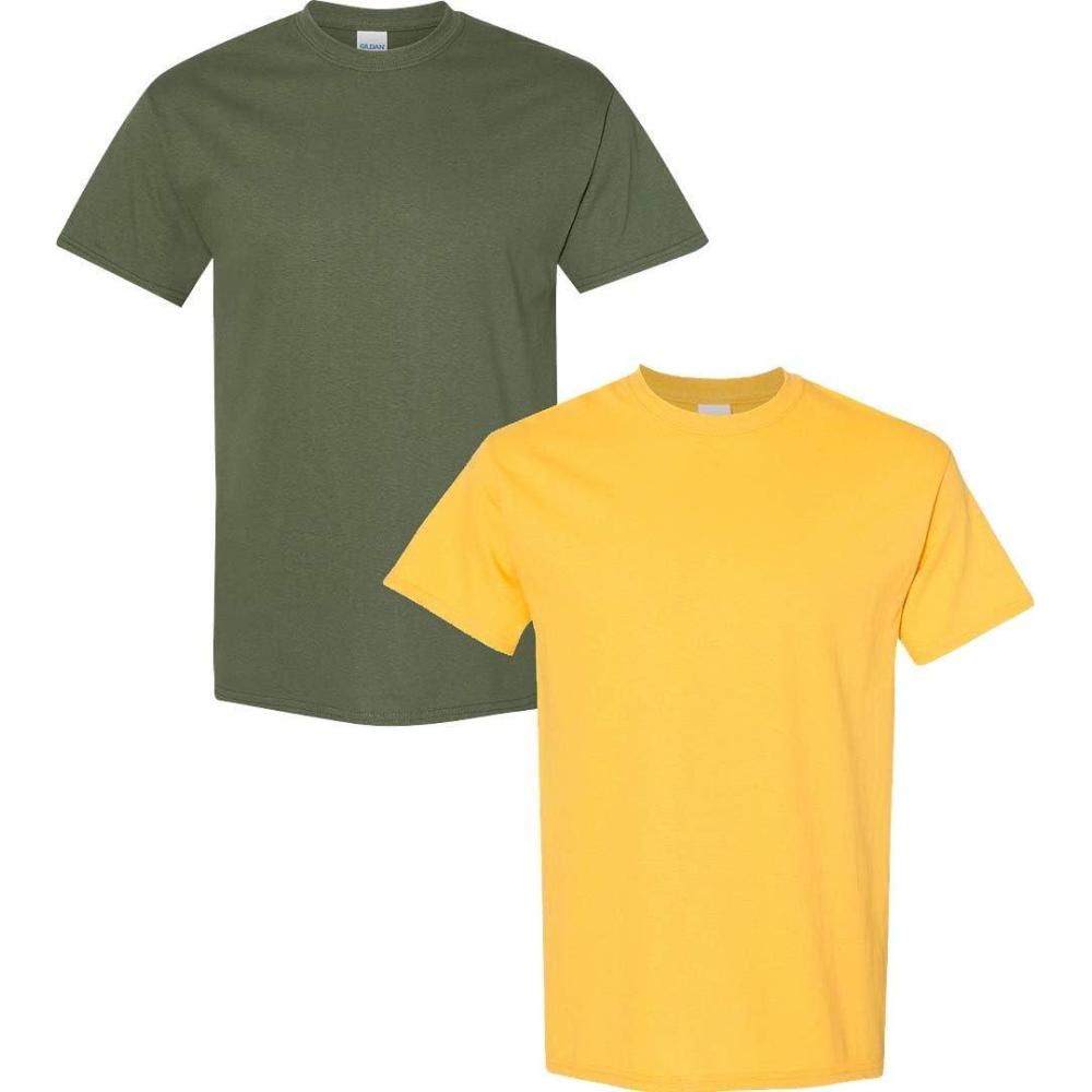 imageGildan Hammer Adult TShirt 2Pack Style GH000Militarydaisy